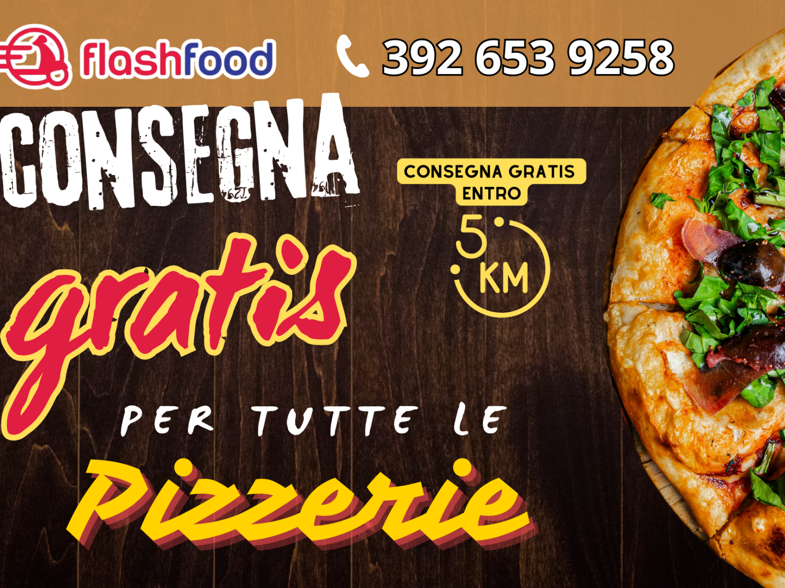 Consegna Gratuita Pizzerie